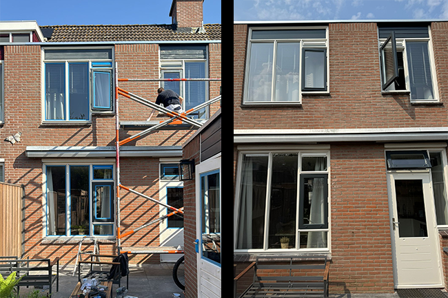 schilderwerk achtertuin